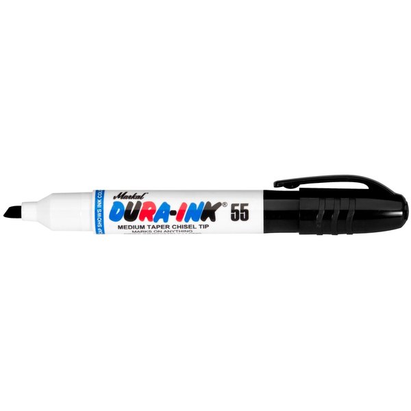 Markal DURA-INK 55 Permanent Ink Marker, Black 96529